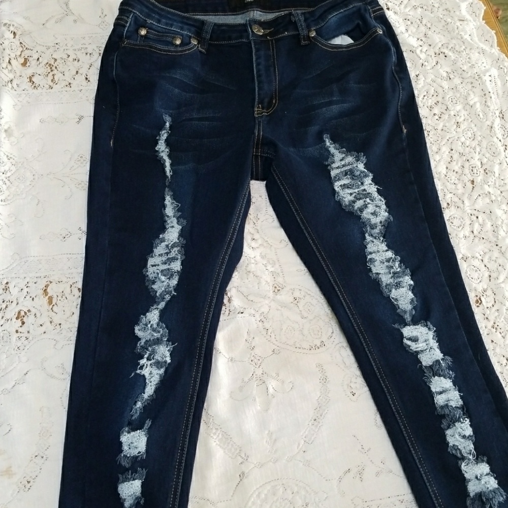Torn jeans